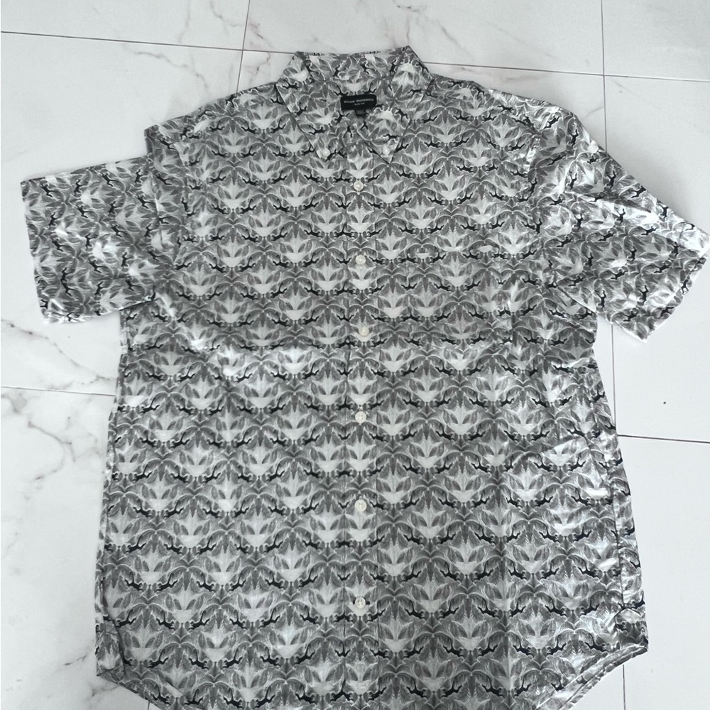 Club Monaco Men's Patterned Shirt